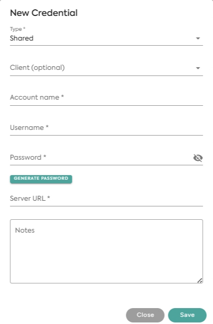 autogenerate passwords