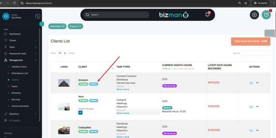 billable badge Bizman