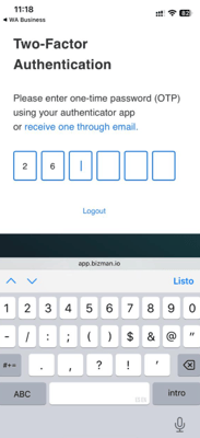 2fa mobile responsiveness