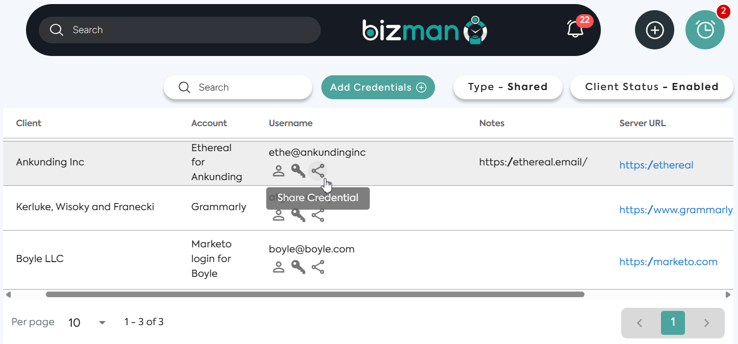 password vault optimization