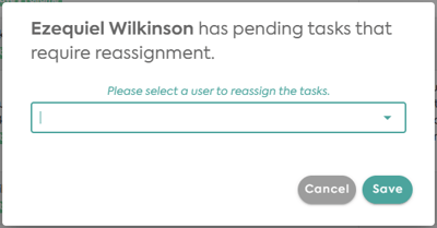 Bizman 1.39.1 Update Reassign Tasks on User Deactivation