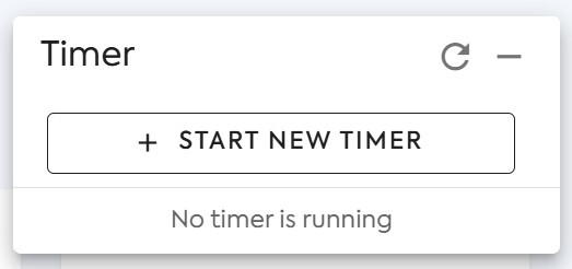 start a new timer bizman