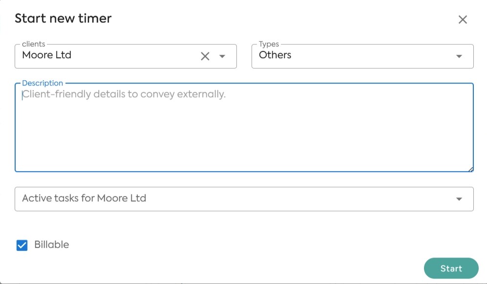 timer tool project time management